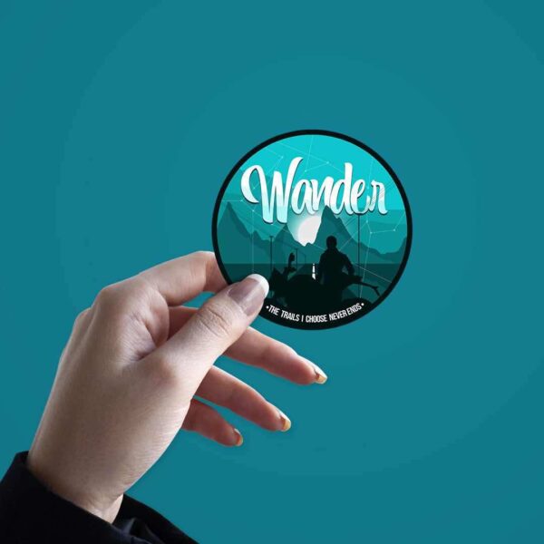 Wander Sticker