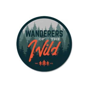 Wanderers Of The Wild Sticker Wanderers Of The Wild Sticker
