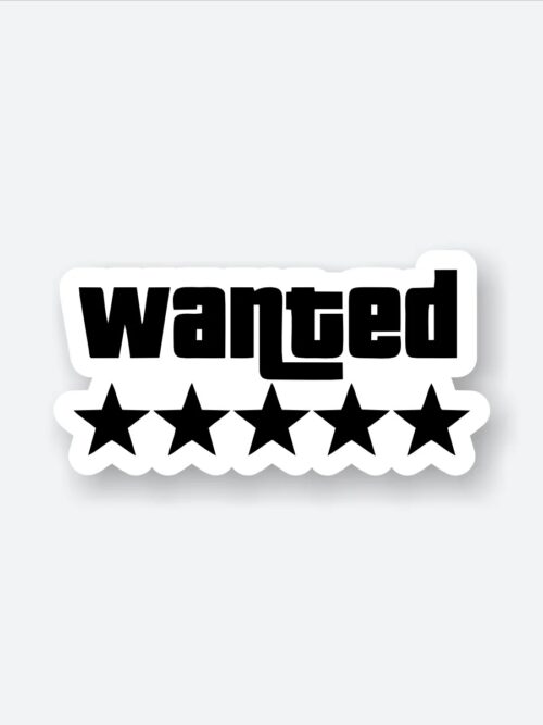 Wanted Sticker