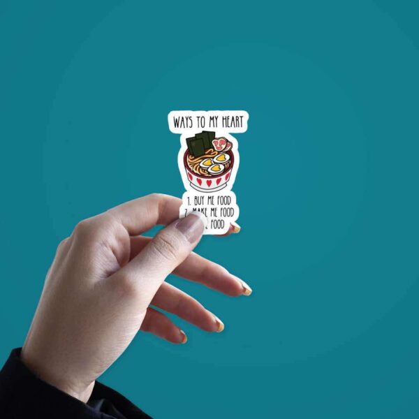 Ways To My Heart Sticker