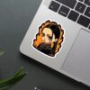 Wednesday Cartoon Sticker