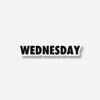 Wednesday Text Sticker