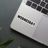 Wednesday Text Sticker