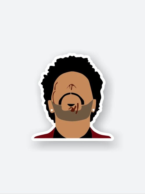 Weeknd Blinding Lights Sticker