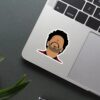 Weeknd Blinding Lights Sticker
