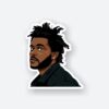 Weeknd Face Sticker