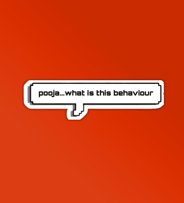 What Is This Behavior Sticker What Is This Behavior Sticker