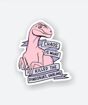 What Killed Dinosaur Sticker What Killed Dinosaur Sticker