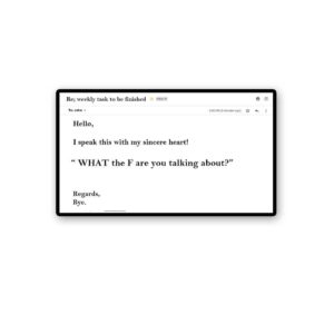 What The F Are You Talking About Sticker What The F Are You Talking About Sticker