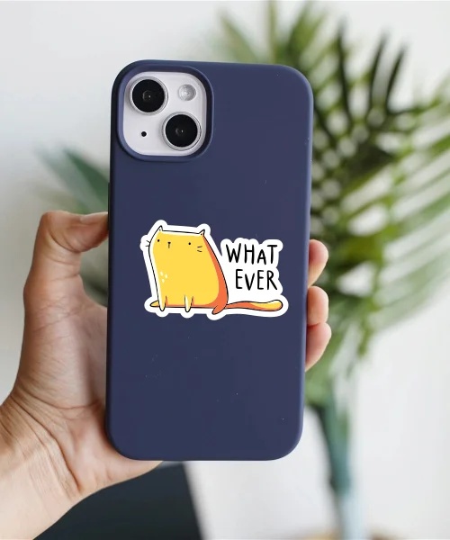 Whatever Cat Sticker Whatever Cat Sticker