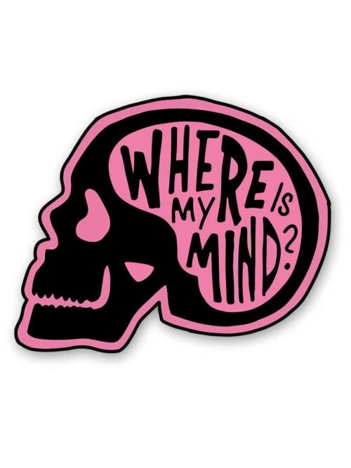 Where Is My Mind Sticker