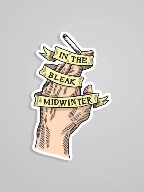 Whispers Of Winter In Small Heath TV Shows Stickers