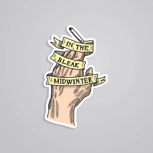 Whispers Of Winter In Small Heath TV Shows Stickers