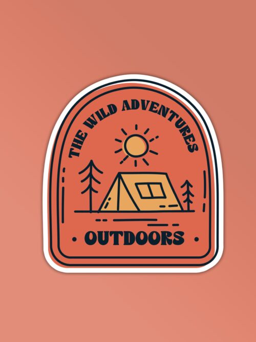 Wild Adventures Sticker