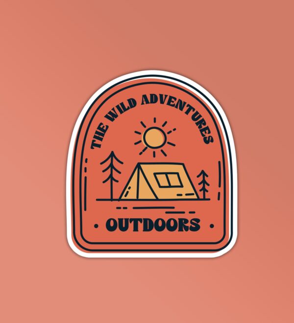 Wild Adventures Sticker Wild Adventures Sticker