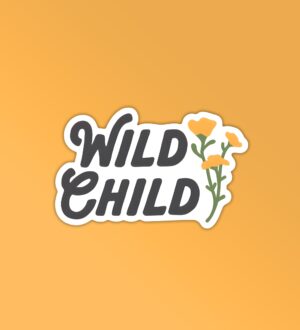 Wild Child Sticker