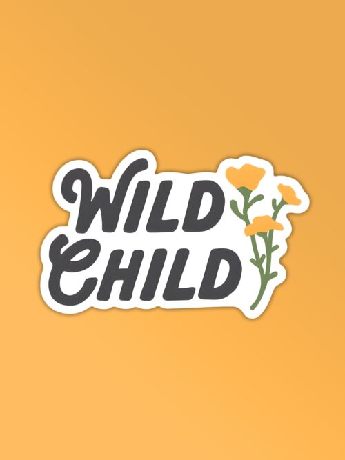 Wild Child Sticker