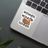 Winner Winner Chicken Dinner Sticker