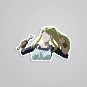 Winry Rockbell Minimalist Anime Stickers Winry Rockbell Minimalist Anime Stickers
