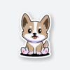 Winsome Puppy Sticker