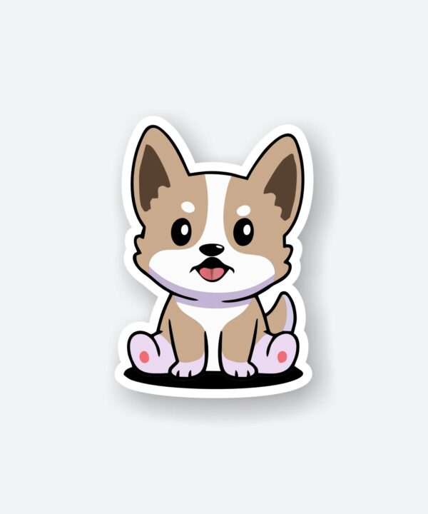 Winsome Puppy Sticker Winsome Puppy Sticker