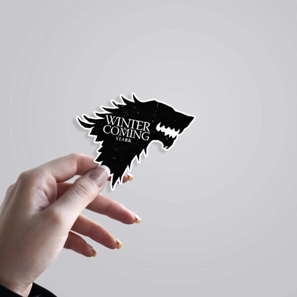 Winter Is Coming Stark TV Shows Stickers