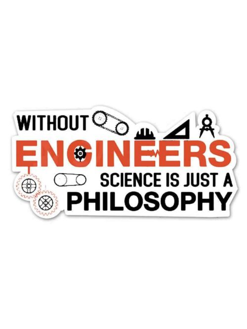 Without Engineer Sticker