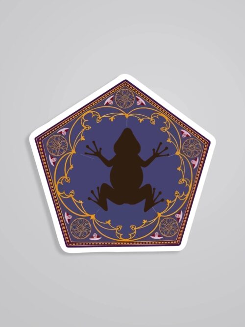 Wizard Chocolate Frog Card Movies Stickers