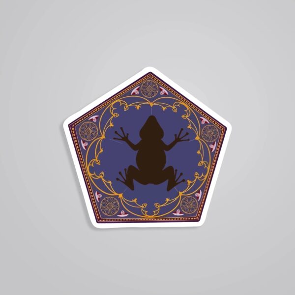 Wizard Chocolate Frog Card Movies Stickers