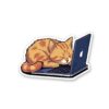 Working Cat Sticker