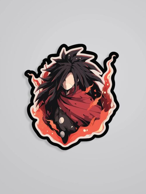 Wrath Of Madara Uchiha Anime Stickers