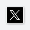 XTwitter Logo Sticker