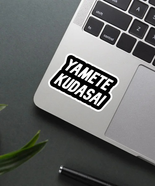 Yamete Kudasai Sticker_2 Yamete Kudasai Sticker