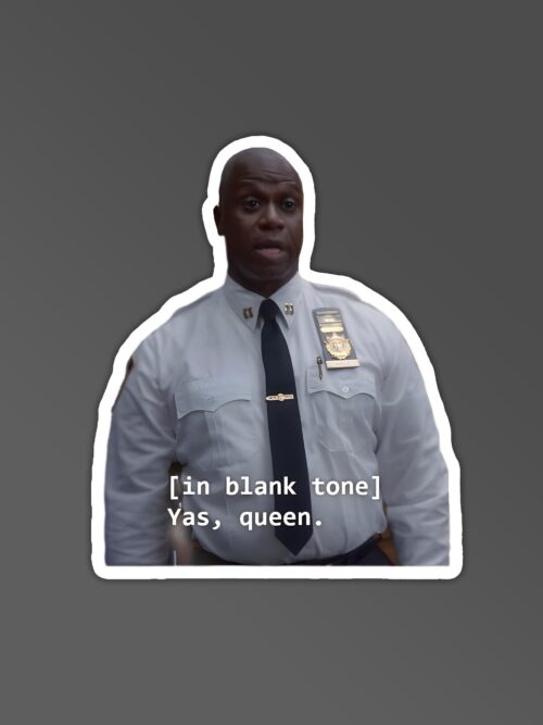 Yas Queen Sticker