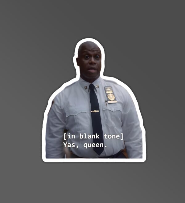 Yas Queen Sticker