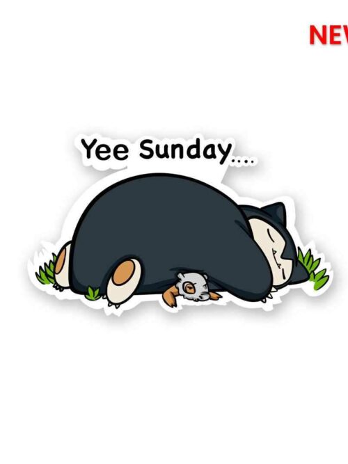 Yeee Sunday Sticker