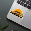 Yellow Pagani Huayra Sticker