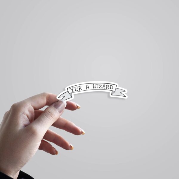 Yer A Wizard Movies Stickers