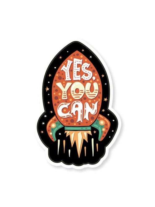 Yes You Can Sticker