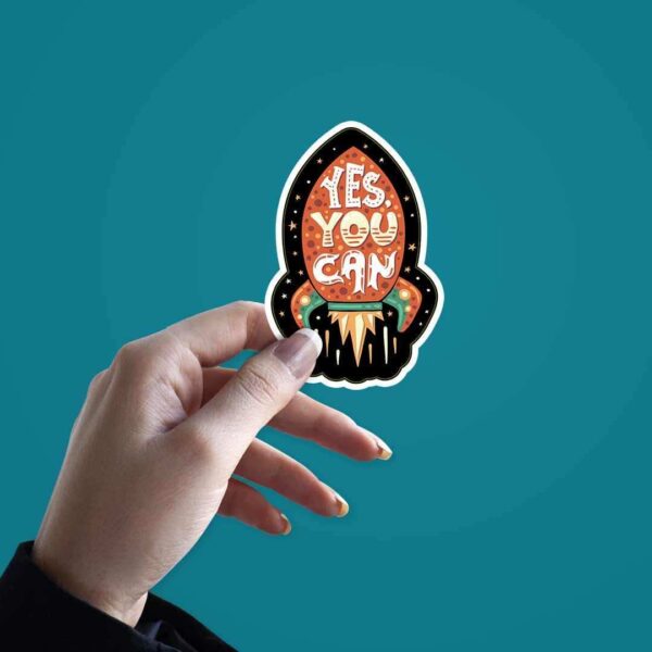Yes You Can Sticker