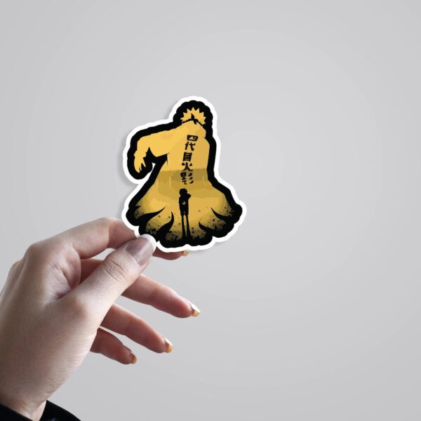 Yondaime Silhouette Anime Stickers Yondaime Silhouette Anime Stickers