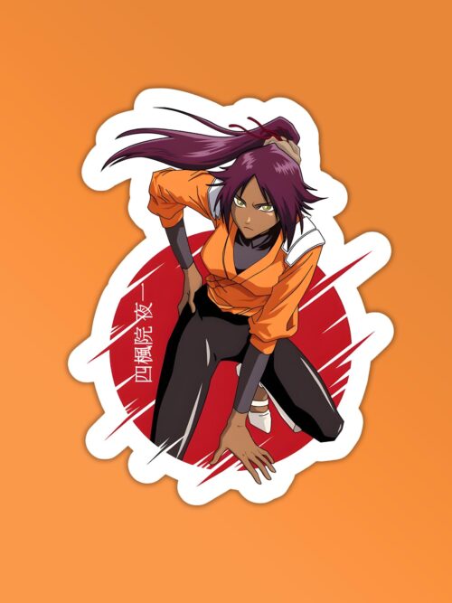Yoruichi Shihoin Laptop Mobile Stickers