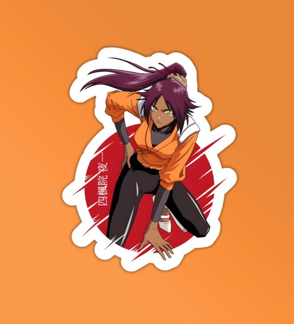Yoruichi Shihoin Laptop Mobile Stickers Yoruichi Shihoin Laptop Mobile Stickers