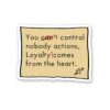 You Control Nobody Actiond Sticker