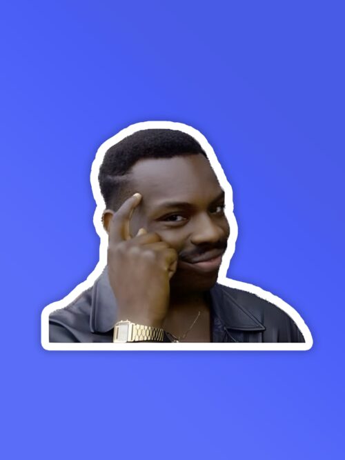 You Smart You Loyal Meme   Laptop Mobile Stickers