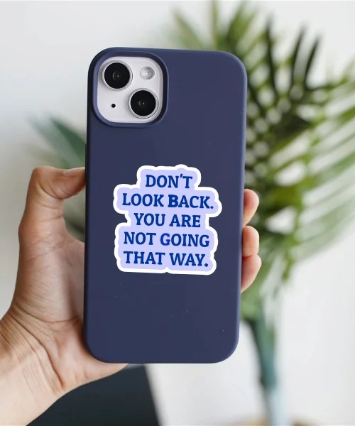 You Are Not Going That Way Sticker
