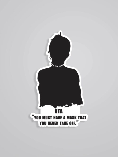 You Must Have A Mask You Never Take Off Anime Stickers