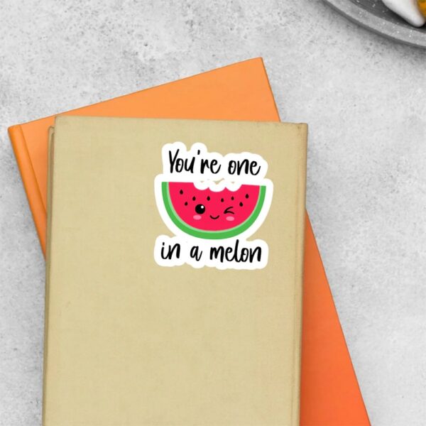 Youre One In A Melon Witty Stickers Youre One In A Melon Witty Stickers