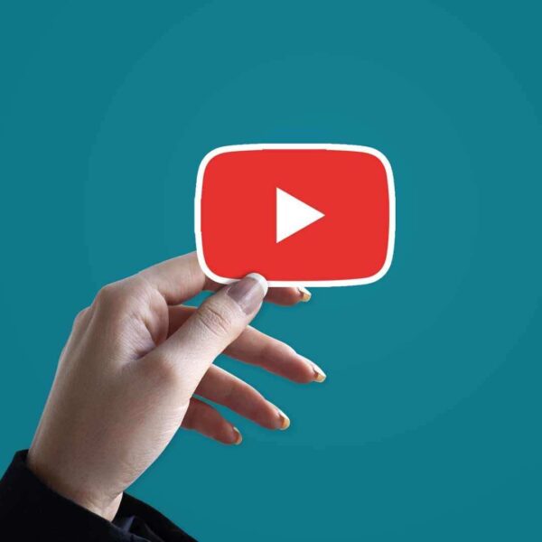 Youtube Logo Sticker