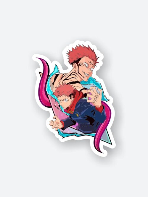 Yuji Itadori And Sukuna Sticker